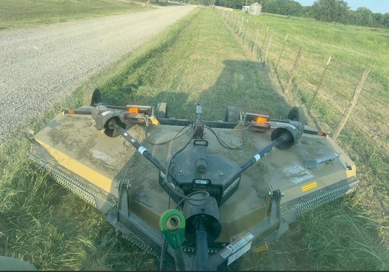 Pasture mowing